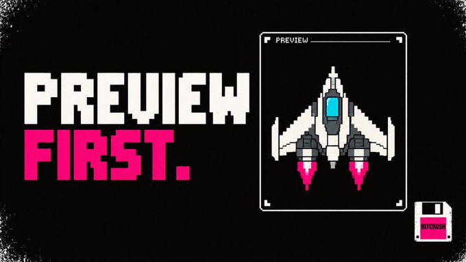 BitCrush_App's tweet photo. A tiny ship for a much bigger world.

Another look at the game asset side of BITCRUSH. https://t.co/ErwtnQIi49