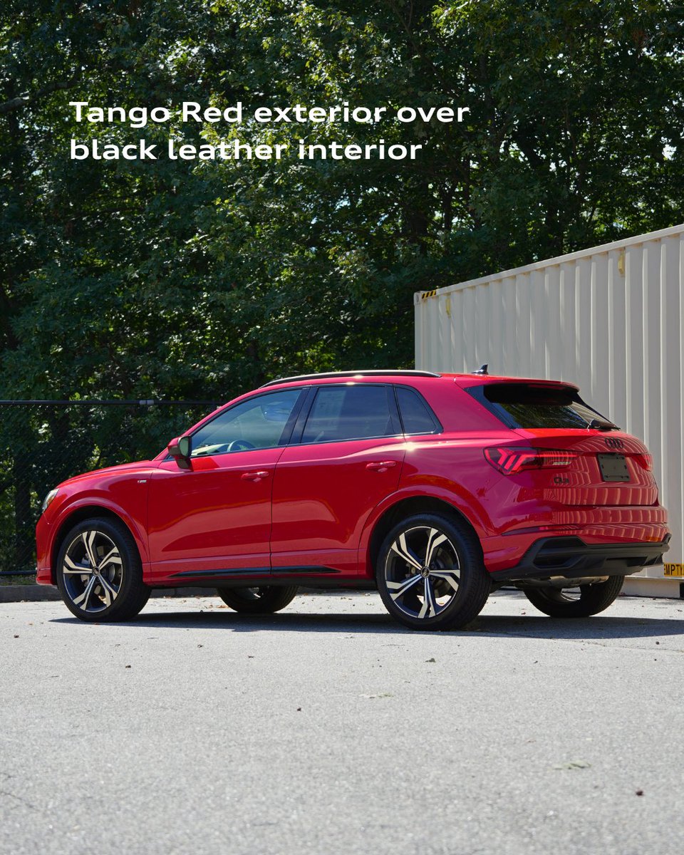 AudiWarwick's tweet photo. Wherever the road takes you, it will never be boring in this sporty red Audi Q3! Available now at Audi Warwick.

#Audi #AudiSport #AudiDealer #AudiDealership #AudiCars #AudiCarsClub #AudiCarsOnly #AudiLove #AudiSports #AudiWarwick https://t.co/plFfancexD