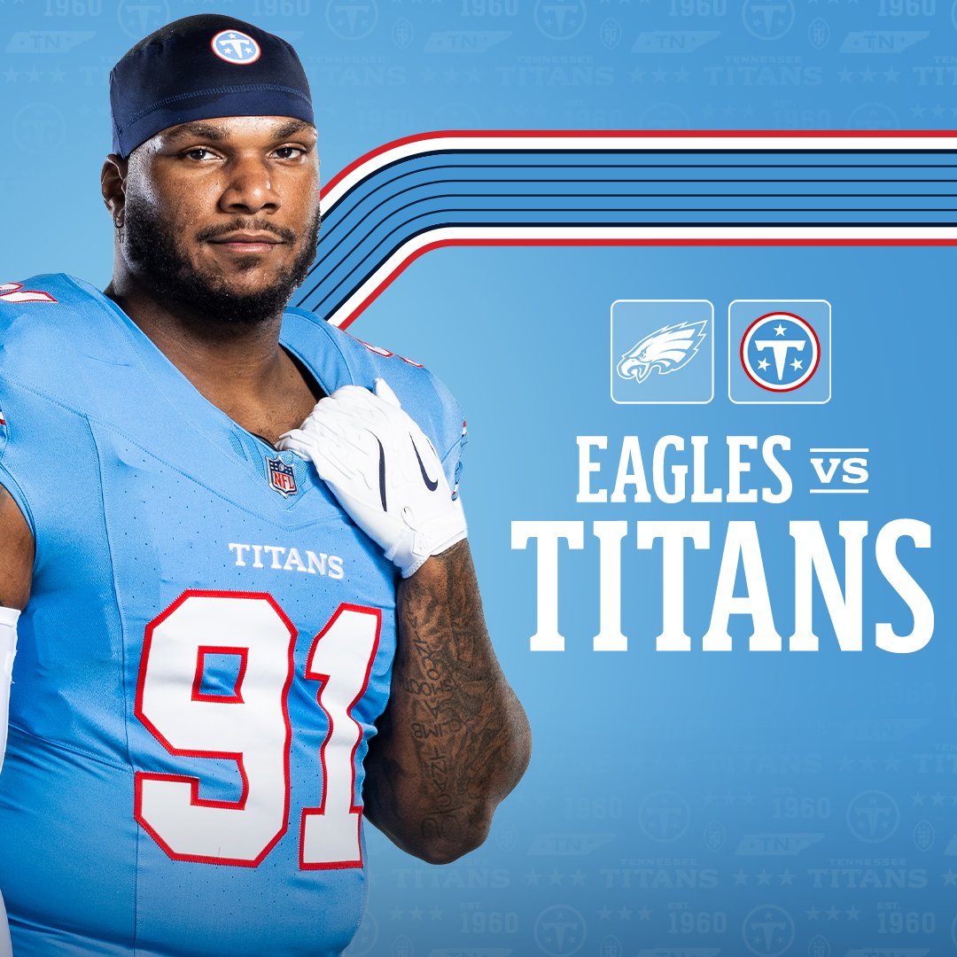 Titans's tweet photo. #PHIvsTEN Game Info ℹ️