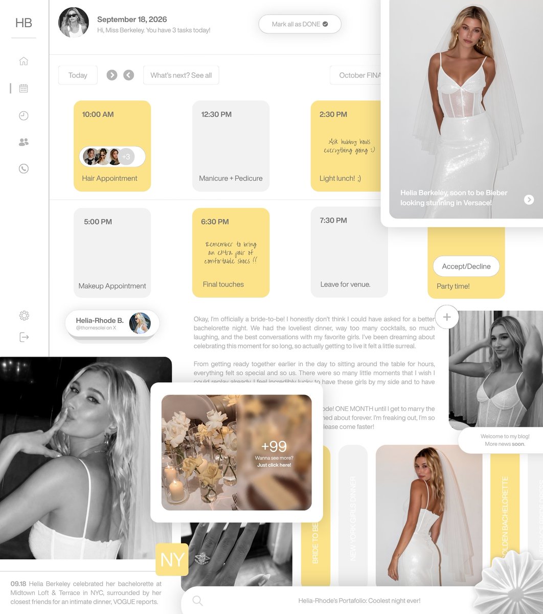 thornesolei's tweet photo. ⠀⠀Helia’s Website⠀09.18⠀🍸／𝑓𝑖𝑙𝑒.⠀Bachelorette Party in 𝙽𝚈𝙲!⠀ᥪ thornesolei 𝑣𝑖𝑎. 𝕏⠀Creative Journal Page.
⠀
Last Night as a Miss(ish)! The perfect girls’ night before I officially become a bride. Still feels a little surreal but the countdown is officially on. https://t.co/1QhWT4NEFR