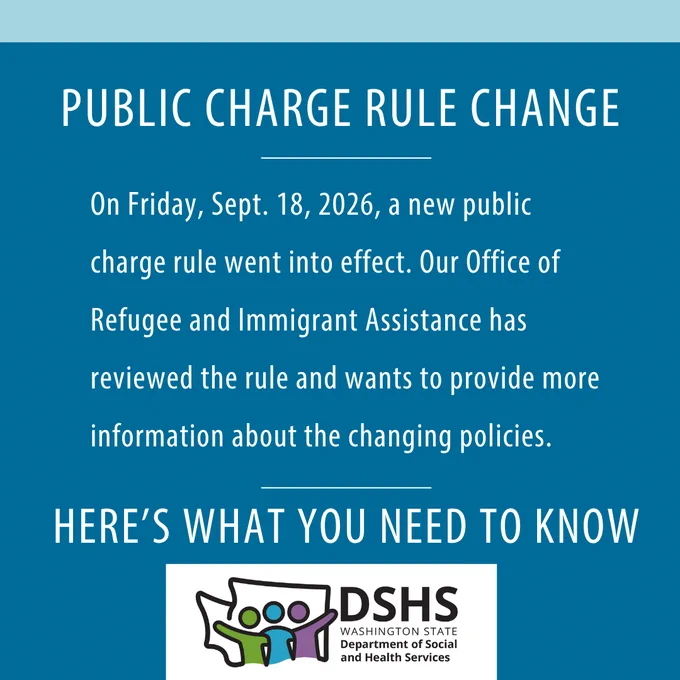 Text matches post. DSHS logo.