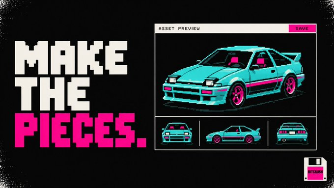 BitCrush_App's tweet photo. One car. A few different angles.  

The kind of pieces that start making a game feel like your own. https://t.co/XSHhwdgYME