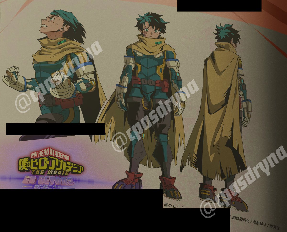 cpasDryNa's tweet photo. SPOILER !!!! / #MyHeroAcademia #heroaca_a #ヒロアカ  

The character designs for DEKU and the villain, who will be called “Malware”!!! I’ll post the first look at the poster in the next tweet!!! Follow!!! https://t.co/Vv8Q9hmKLM