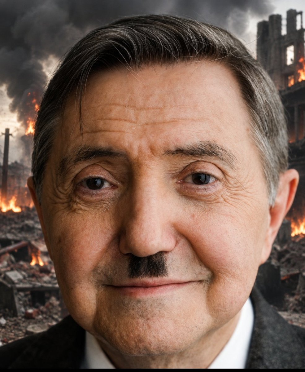 WyomingGran's tweet photo. Dicen que en #España no hay #NAZIS. 
Hay muchos, huelen mal, tienen muy mala educación y a veces se parecen a Hitler. 
#elintermedio #MalasLenguas #AyusoAPrisión @navedelmisterio https://t.co/nGisww1a4G
