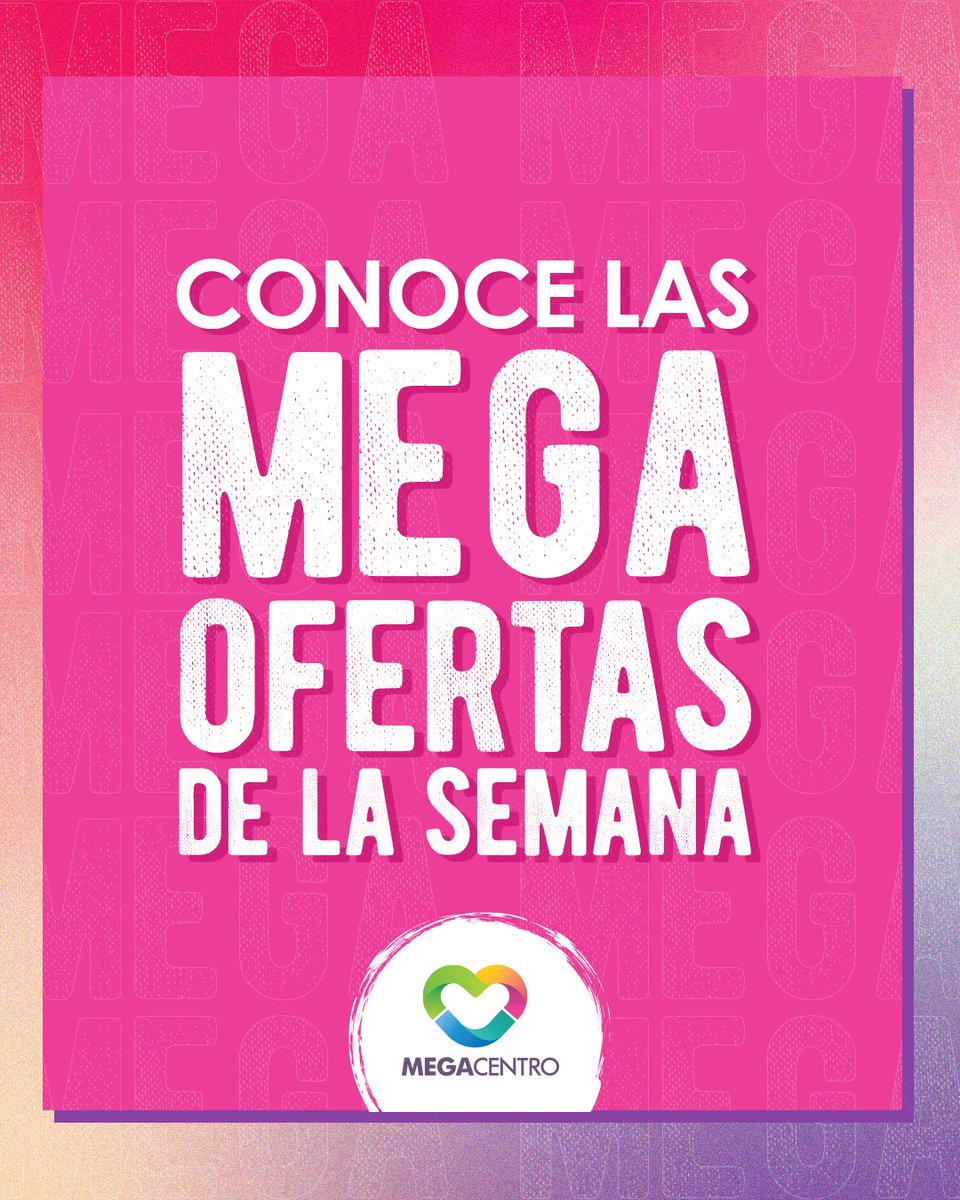 MegacentroRD's tweet photo. ¡Conoce las ofertas que te esperan! 

¡Aprovecha las ofertas que estabas esperando! 🤩 https://t.co/TWgX48BR6J