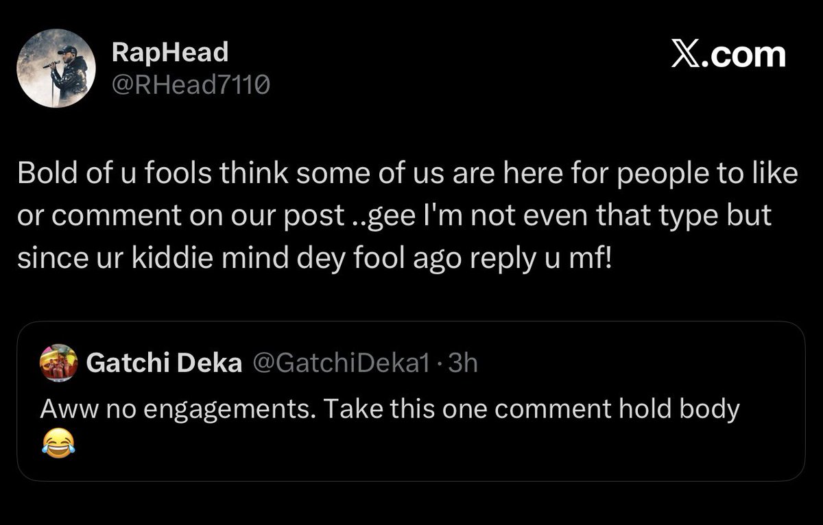 GatchiDeka1's tweet photo. You no get heart but you want Dey twitter here 😂. Aasualapaa. If you be man why you block me? 😂😂 https://t.co/8k5zdXbgQ6