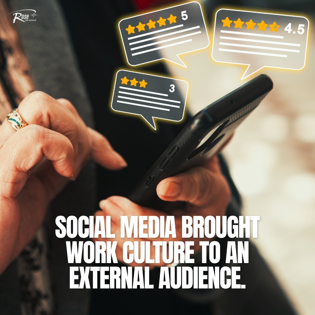 RoseInt's tweet photo. Employee experience is a visible part of brand reputation, based on insight from 45% of Gen Z consumers. FTI Consulting found Gen Z ranked how organizations treat employees higher than sustainability and stances on social issues. Social media platforms, including Glassdoor, made workplace experiences more visible by bringing internal culture to an external audience. As employer branding intercepts with corporate perception, consistent actions, communication and leadership responses shape how organizations are viewed.

#RoseInt #PeopleMakingItHappen #EmployeeExperience #BrandReputation

📷: Canva Pro, Shutterstock