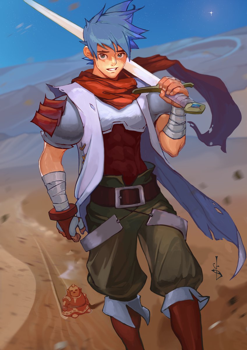 Fumezu1's tweet photo. Throwback Friday~ Desert of ☠️ #breathoffire #ブレスオブファイア https://t.co/arWVVICPMe