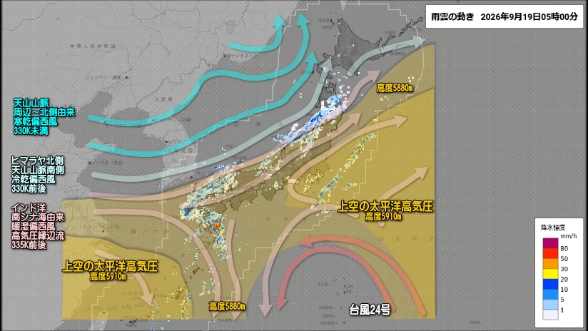 偏西風 気象予報士Kasayan 番外編！ on X: 