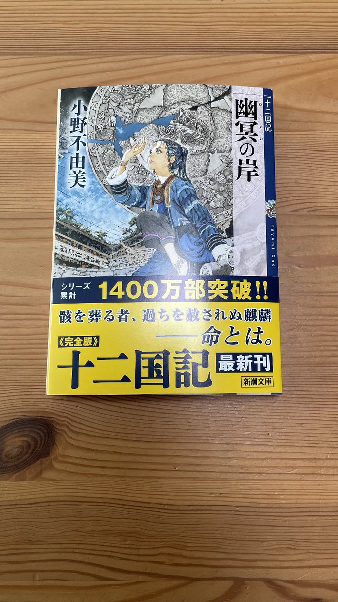 classic999vn's tweet photo. 読んだらこの物語が終わってしまうのが今から悲しくて読むのに勇気がいる。

#十二国記 https://t.co/oUxbhkaMq9