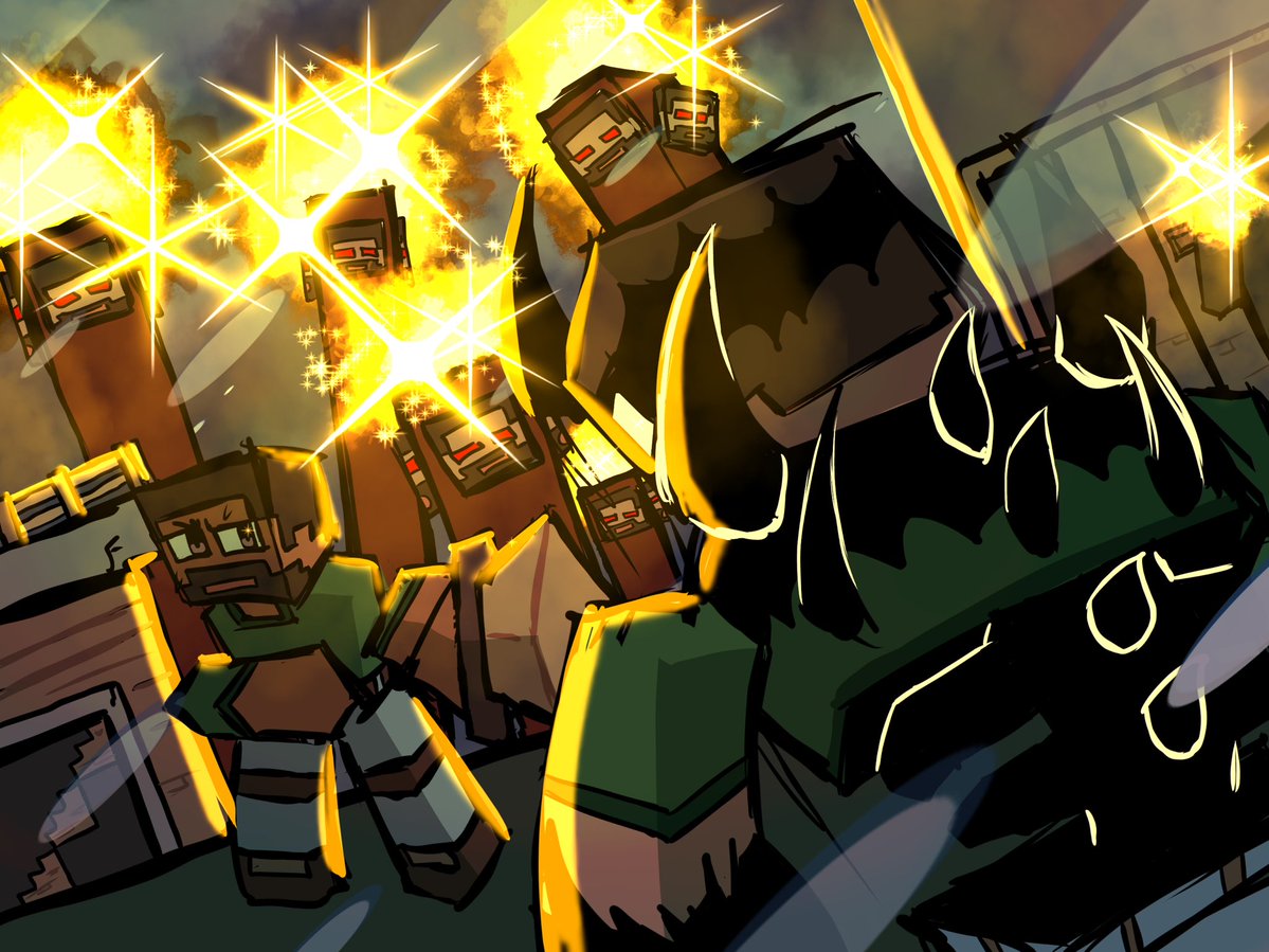 DecayingNoob's tweet photo. Battle for WHOS WORLD.
Crafter V Blankstare

#pursuitcore https://t.co/yYloOF9dNN