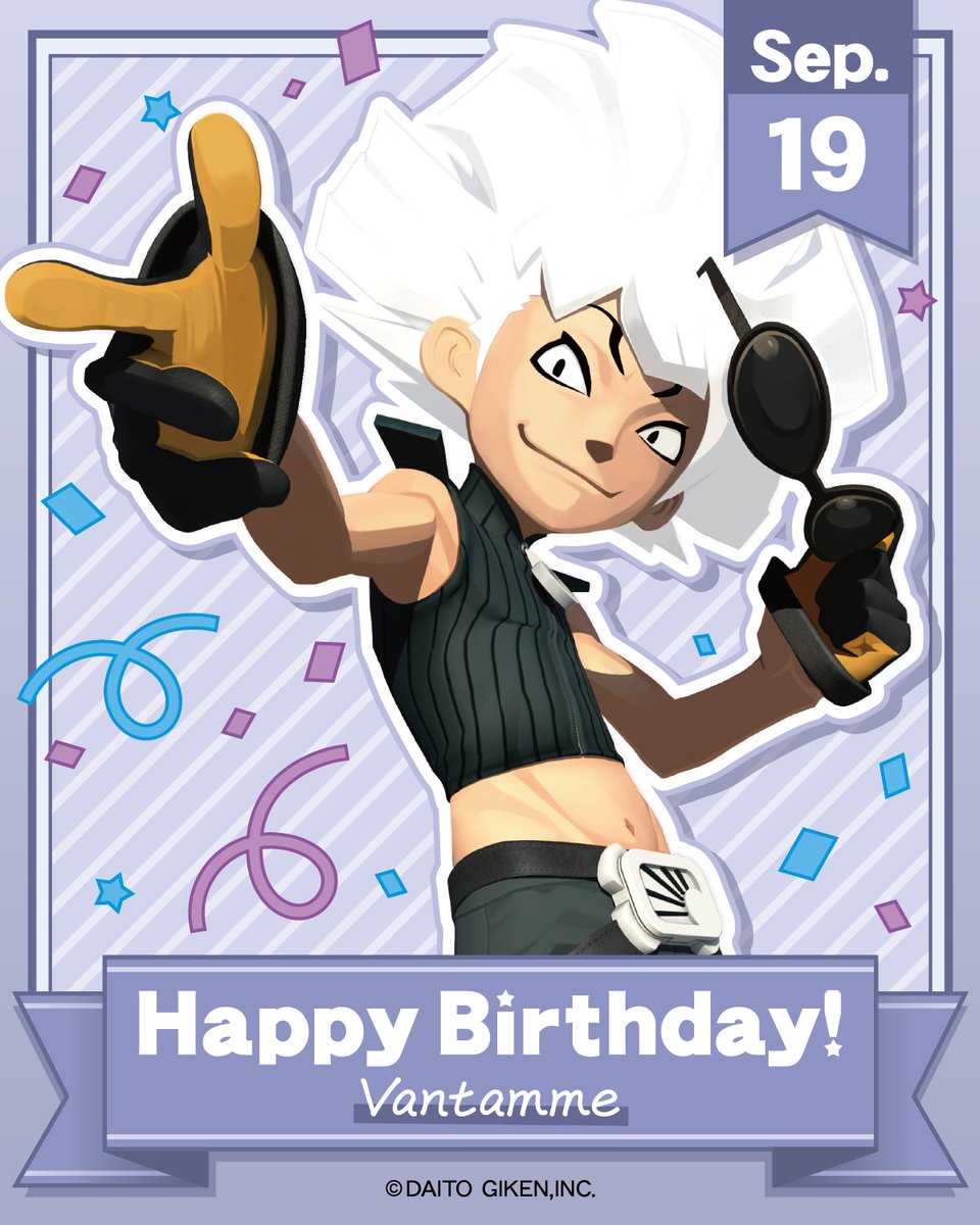 Daito_KOPANDA's tweet photo. ＼🎊HAPPY BIRTHDAY!🎊／

本日9/19はバンタムの誕生日！
一緒にバンタムをお祝いしましょう😎

#バンタム生誕祭 #ジャッカスチーム
#大都ギャラリー https://t.co/lnmKQBcnfB