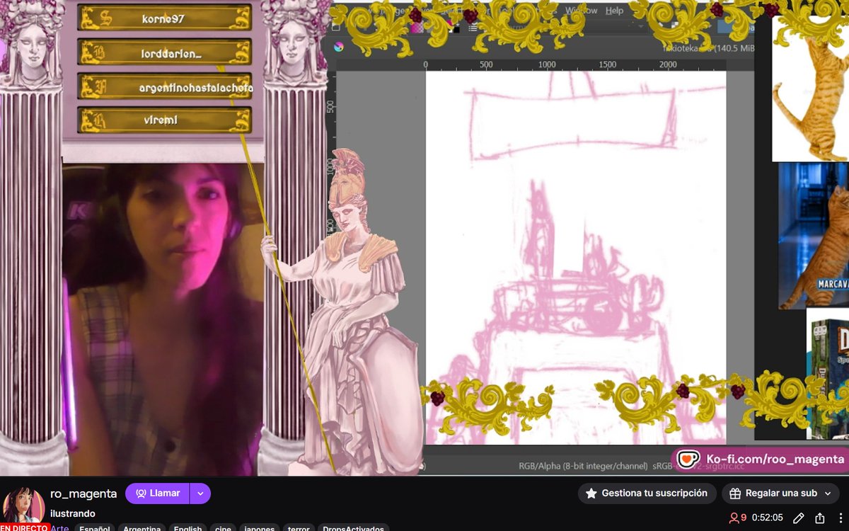 SoraLines12's tweet photo. Live on Twitch!   Working on a new digital illustration in Krita. Come hang out, listen to some good music, and chat about art &amp; process while I draw.  https://t.co/07frqdajPQ #Krita #DigitalArt #ArtStream #TwitchArt https://t.co/Y1CIxoMrFb