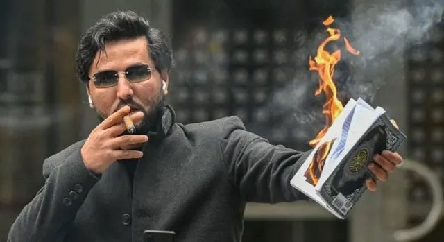 sam85175088's tweet photo. @JMNewsNetwork_ you will never see a #muslim insulting a prophet of #GOD from #adam to #muhamad,but they say peace be upon him, nor will they burn a scripture[#bible or #toran], burning a book made of papers does not harm a religion, the #quran is in the hearts of 2 billion muslims https://t.co/m3zkJVwZ7T