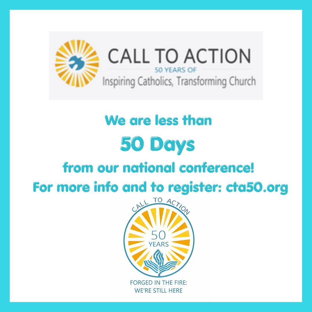 CTACatholics's tweet photo. We are less than 50 Days from our national conference! For more info and to register: https://t.co/ZFPuE5sXfF https://t.co/MD2IDmmEIw