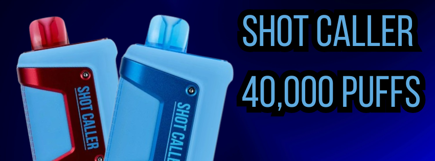 eliquidcom's tweet photo. The Shot Caller 40,000 Puffs Disposable takes the high-capacity disposable concept and builds around it with a sizeable e-liquid supply, rechargeable power, two operating modes, and a distinctive stitched leather-style grip.

https://t.co/sB9unL52Cb https://t.co/dMlIZHiCOl