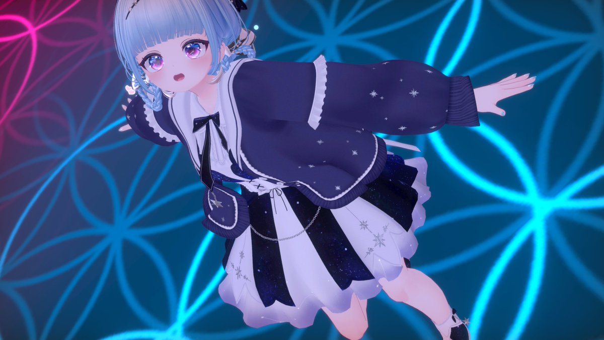 kano2352's tweet photo. おはよー！
昨日から6連勤スタートです！！
#Chiffon3D #VRChat https://t.co/zRhoYQNbG5
