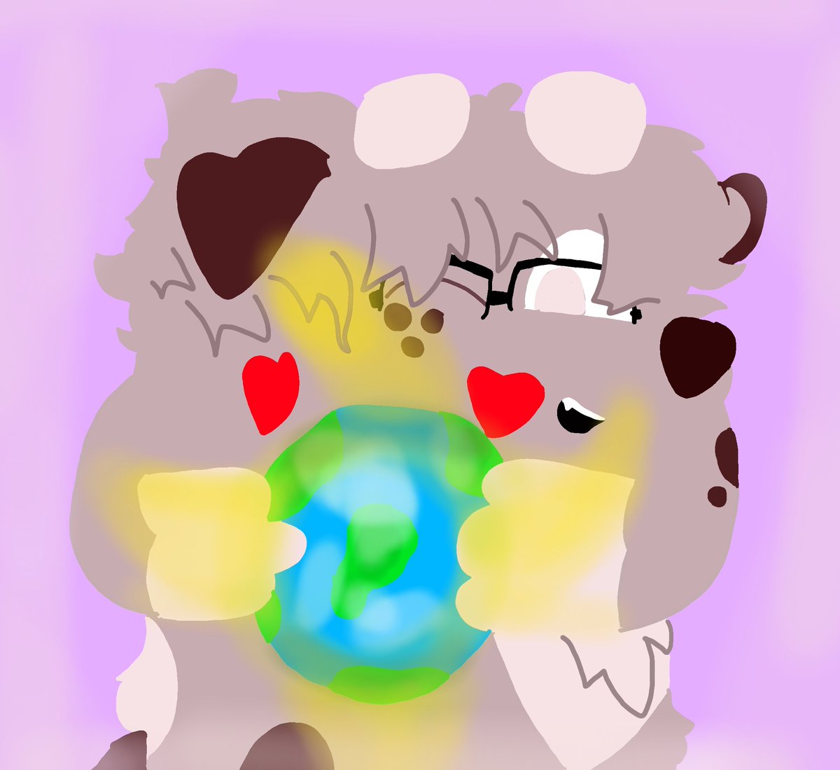 RhylanHowe72648's tweet photo. More lineless art
Decided to do @starpuppy98307 some more art

#bluey #blueyfanart #blueyart #blueyoc #blueysona #blueytwt #digitalart #ibispaint https://t.co/Qwx6GIDdQe
