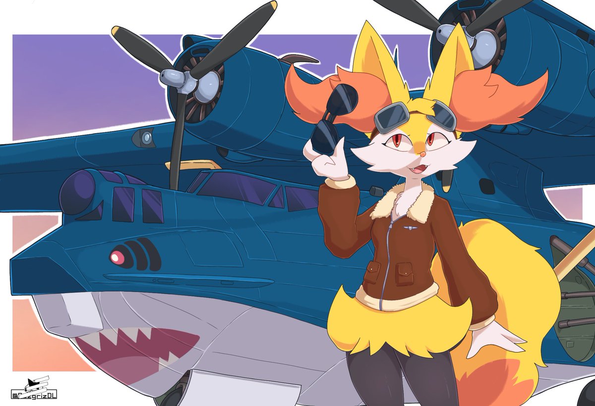 RazgrizDL's tweet photo. Commission completed for @ProjectOasis42! good old reliable PBY-5 Catalina. https://t.co/yy6s44iq0G