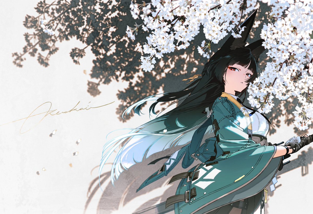 Sunlityangai's tweet photo. Fox ears, red eyes, a turning glance
狐耳、紅い瞳、振り返る視線

#HoshimiMiyabi #星見雅 #ZenlessZoneZero #絶区零 https://t.co/yDpcowae71