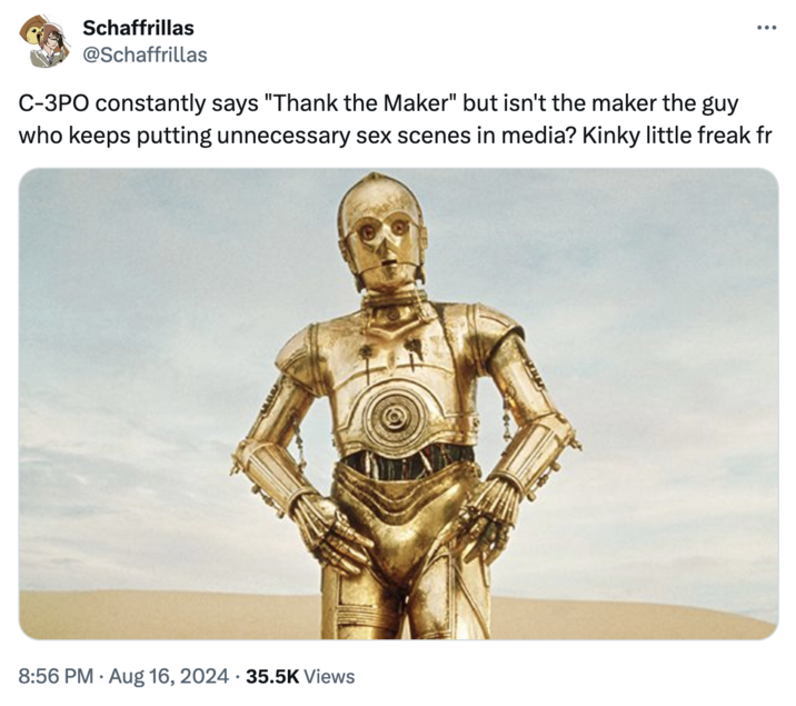nullerp1's tweet photo. @duckwestcest @friskyrad Thomas Factz-'s tweet didn't even divulge any character in specific though...? he's referencing an old twitter meme. Your Gordon bit was more overtly sexual. And you can't blame him for the stuff other people said in his replies, that isn't necessarily his fault. https://t.co/axryIpqhCr