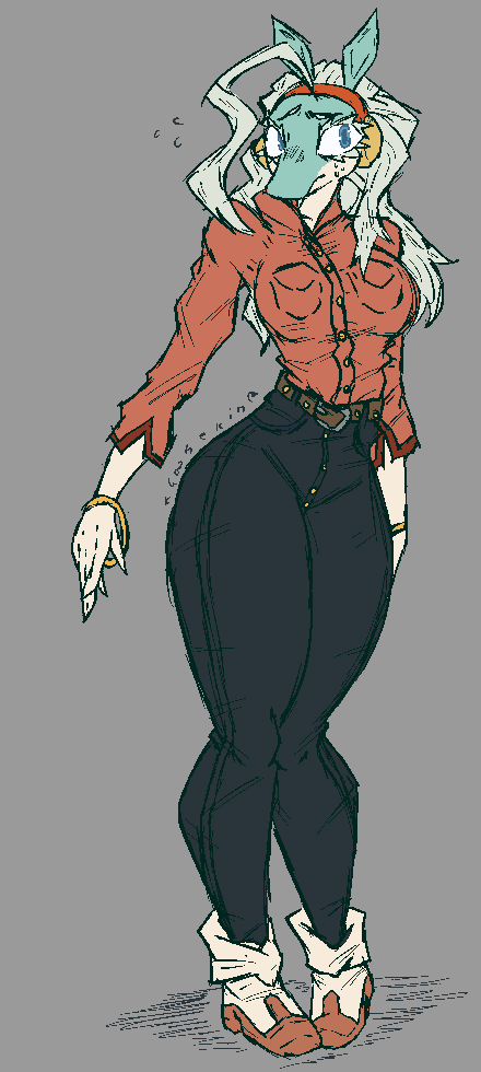 Mik3h4wkOrSmth's tweet photo. genuinely one of the prettiest character designs i've ever seen https://t.co/90fW4u79YJ