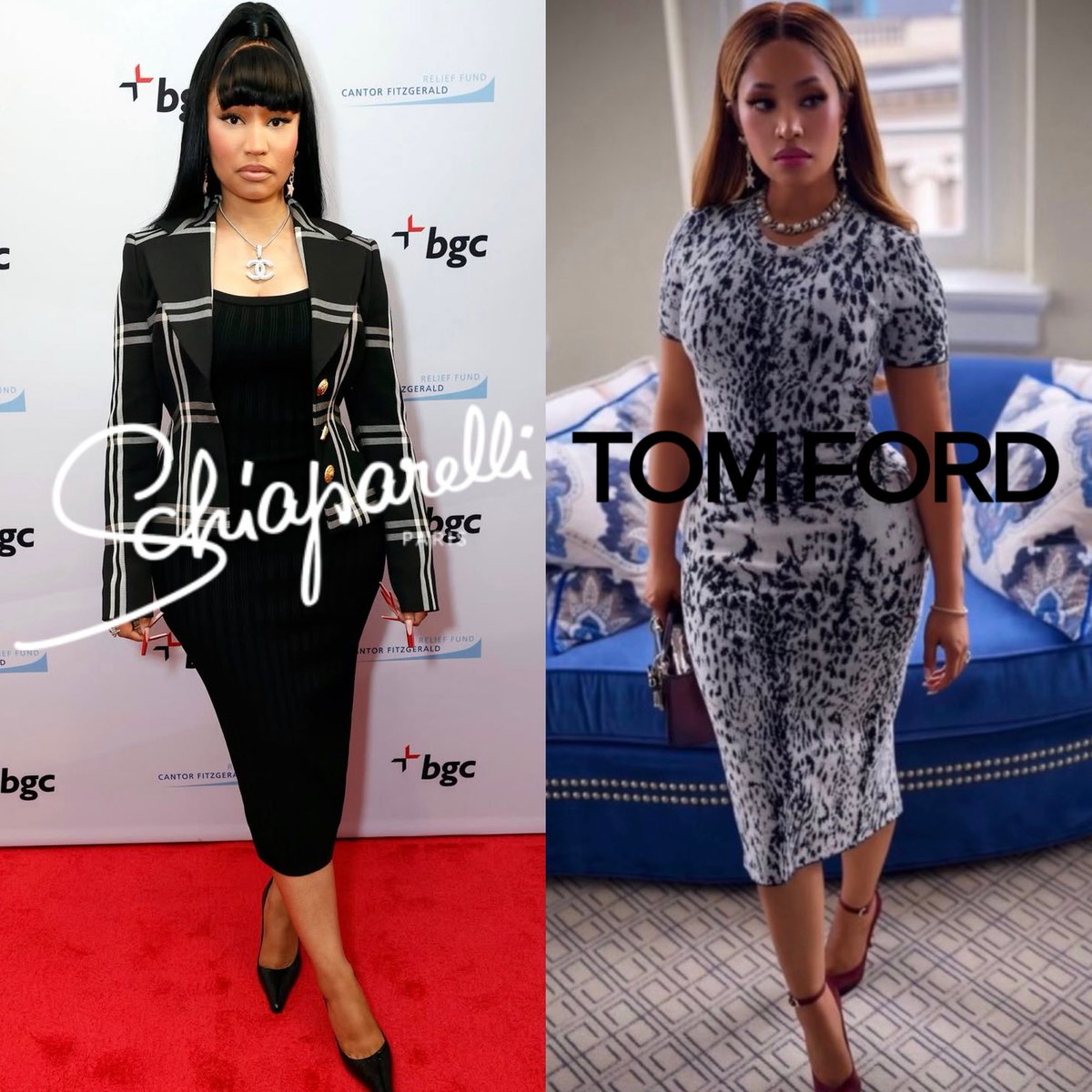 SachMGMT's tweet photo. Plus they know that my body ☕️ 
my middle initial.🦄
@TOMFORD 
#NickiMinaj 

A.                                              B. https://t.co/lz94MrfWnL