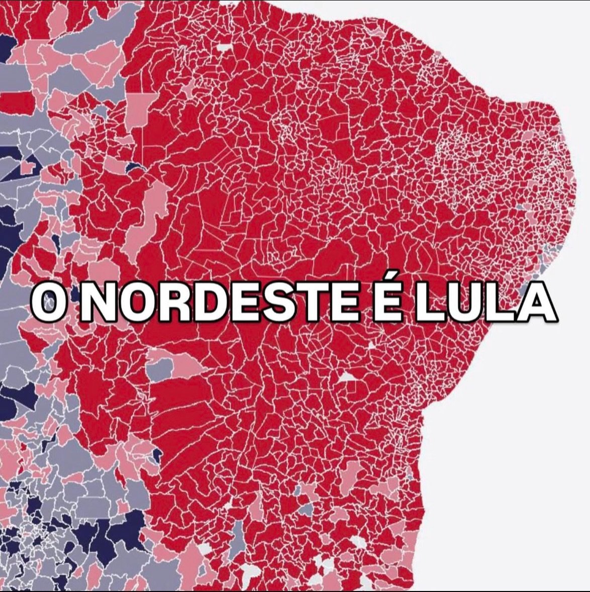 sandraselmasr's tweet photo. Nordeste vai entupir as urnas de 13.
BORA LULA https://t.co/0T2zULnjvH
