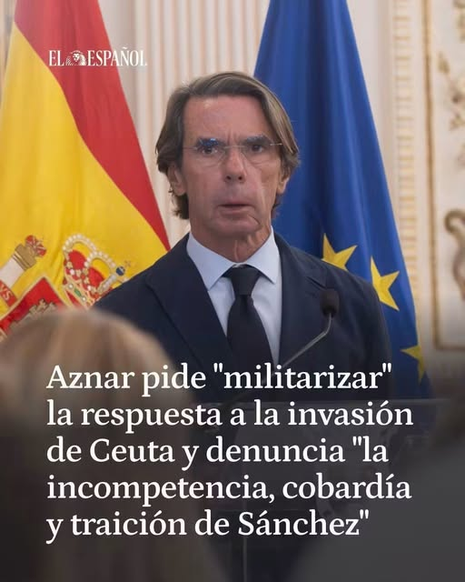 MaykaSpain48's tweet photo. ME DIRIJO A FEIJOO Y  ABASCAL

Podéis salvar ESPAÑA,y a todos los ESPAÑOLES,HACIENDO LO QUE DICE EL SEÑOR AZNAR,A EL NO LE TEMBLO EL PULSO PARA ENFRENTARSE AL REY DE MARRUECOS.

MILITAR FRONTERAS.... https://t.co/W4k2x0pkh0