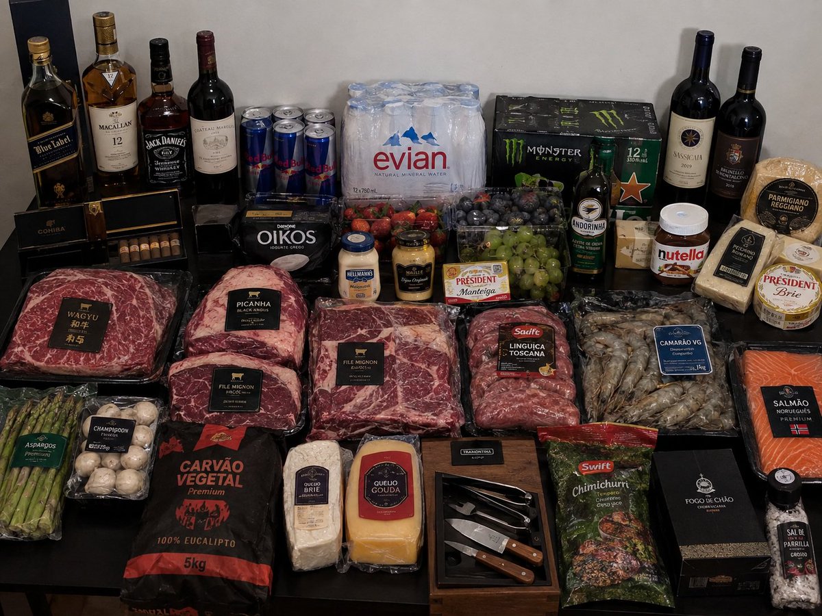 nesro_plaiss's tweet photo. R$108,15 nessa feira de mercado. O que é que está acontecendo com esse país, gente? O pobre agora pode comer? Absurdo! https://t.co/lmwXZ42JJH
