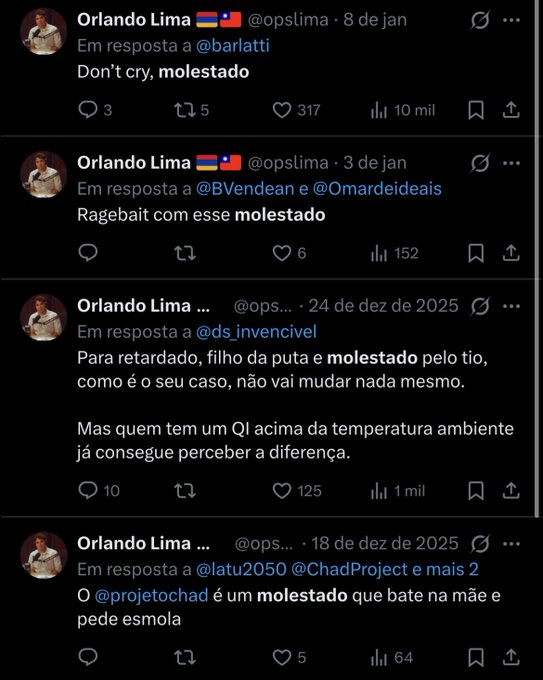 ey3swide0pen's tweet photo. @opslima @espectrocinza Orlando, não precisa arregar pra justiça. Já sabemos qual é o tipo de linguajar animalesco que você gosta de usar.

Mas, já que você entrou no assunto do ChatGPT, fica a minha sugestão; use mais.
Os seus textos precisam de muita revisão textual que você não tem cognição pra fazer https://t.co/ziNZFboVe2
