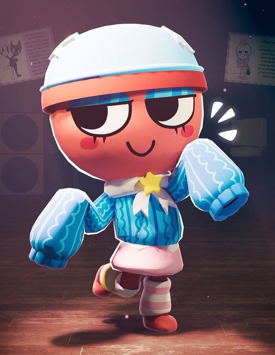 FloraBasil's tweet photo. I like Gigi’s TOTW skin bcs it doesn’t make her look like a gambler the fandom often mischaracterizes her as. She looks more like a hoarder who threw in a bunch of random clothes she liked together. Thats why her outfit looks awkward 😅 https://t.co/OtauimH89o