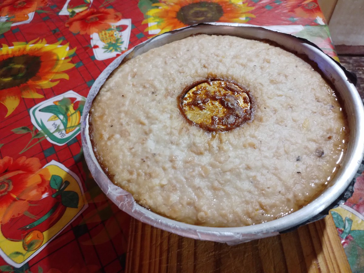 261cristian's tweet photo. Hola buenas tardes como están?  Budin de pan https://t.co/DByhHZOouV