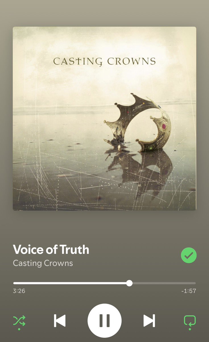 YogiOats's tweet photo. The Voice of Truth says, "Do not be afraid!"
And the Voice of Truth says, "This is for My glory"
Out of all the voices calling out to me
I will choose to listen and believe the Voice of Truth https://t.co/PAAt3VpOVt