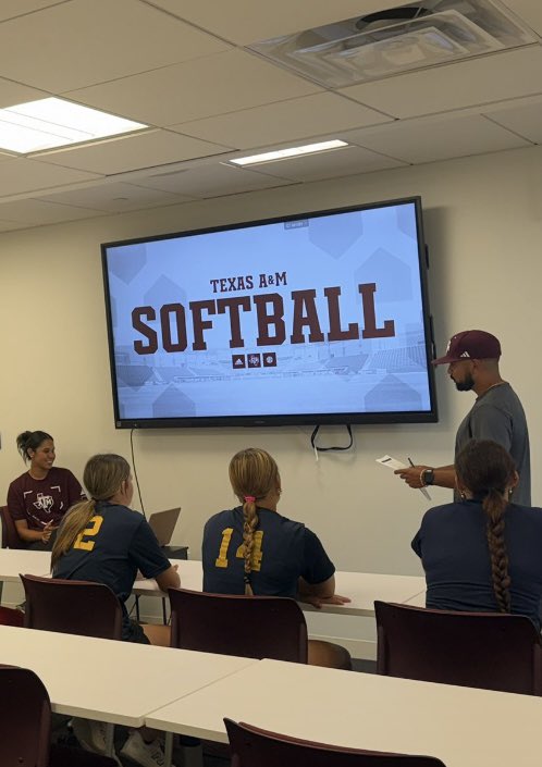 AubreeKitterman's tweet photo. Big goals require being intentional about the work. 
Thank you, Coach @Trisha_Ford , Coach @AleeexIbarra & Coach Gianna for investing your time and knowledge into my development. I’m excited for the opportunity to spend the next 3 weeks developing my pitching at Texas A&M.

I have big goals for the pitcher I want to become, and I know every rep, adjustment, and opportunity to learn matters. And a huge thank you to @berkley_ward for putting in the work with me! 🫶🥎

#GigEm #AggieSoftball #ClassOf2030 #RHP #TrustTheProcess
@jazzvesely @Jazz16u @PrepSoftball @SBRRetweets @TOP_D1RECRUITS @RussHeffley