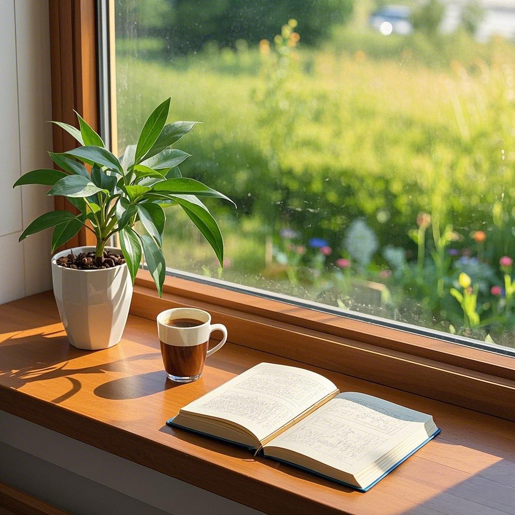 Jaung218's tweet photo. Adjusted my sleep schedule to hit the bed at 10:30 PM and wake up at 6:30 AM — gentle morning breeze + focused work vibes here I come! https://t.co/8AwtuSLEjz