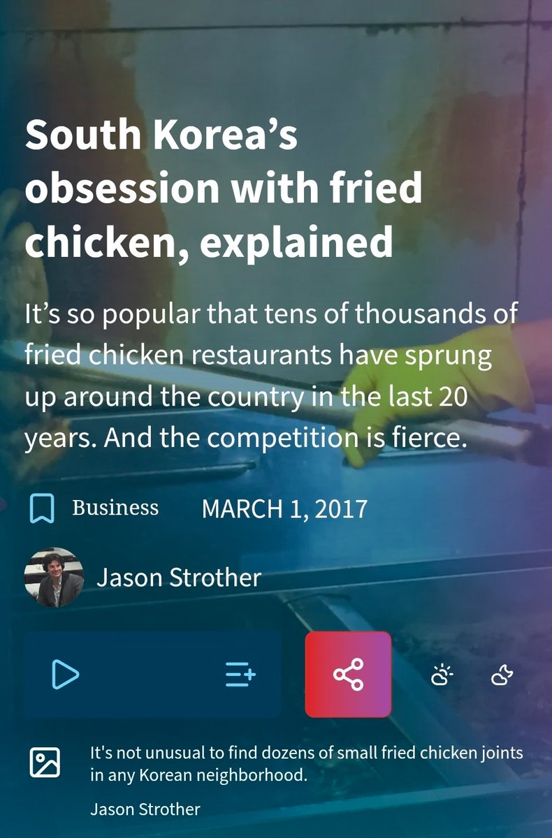 cuseisloos's tweet photo. @JudyGra35816777 Anything black people enjoy has to be turned into a negative stereotype 

Fried Chicken is a Billion dollar industry in South Korea but there is no negative connotation with them. https://t.co/bvXzAwJW3f