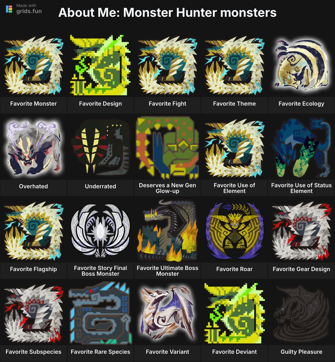 excaliburspirit's tweet photo. Can you guess my favorite monster? https://t.co/9QMFBlP2CW