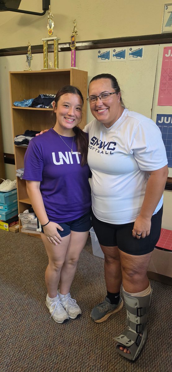 Adleigh_Wh1tler's tweet photo. Thank you to @FurreyFastpitch for a great visit at Saint Mary-of-the-Woods! I had such a great time learning about the school!! @SMWCsb @UnityPirillo https://t.co/WUXSWEldoK