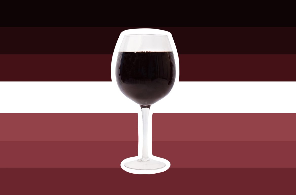 vodkanyan's tweet photo. yes ma'ammmm :3 lesbian wine flags!! https://t.co/Ocj6o291yT