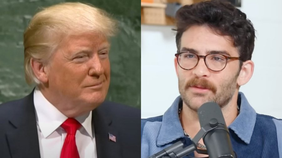 ResisttheMS's tweet photo. President Trump says that Hasan Piker is a "terrible liability" for the Democrats.

The president warned that Piker has significant influence over some Democratic politicians, saying "there's no question" that he's a communist.

"How a Jewish person could vote for a Democrat is not even believable."