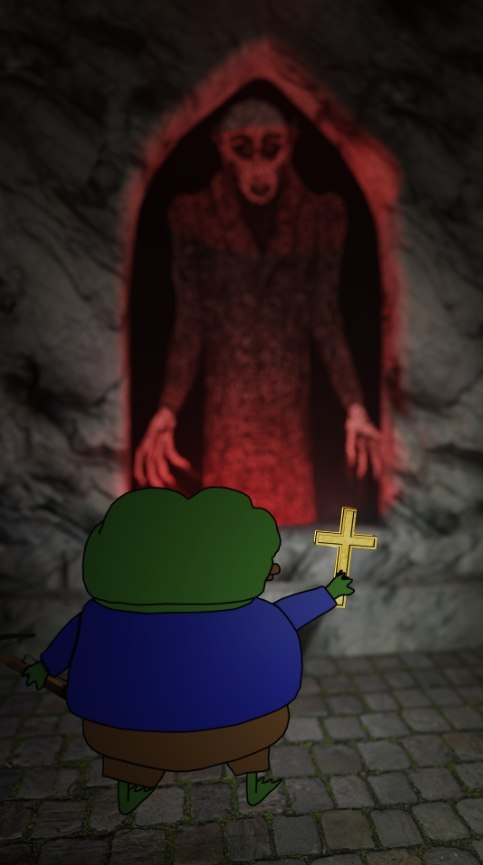 ApusCoin's tweet photo. Be gone demon https://t.co/VhYAT9Ut2C