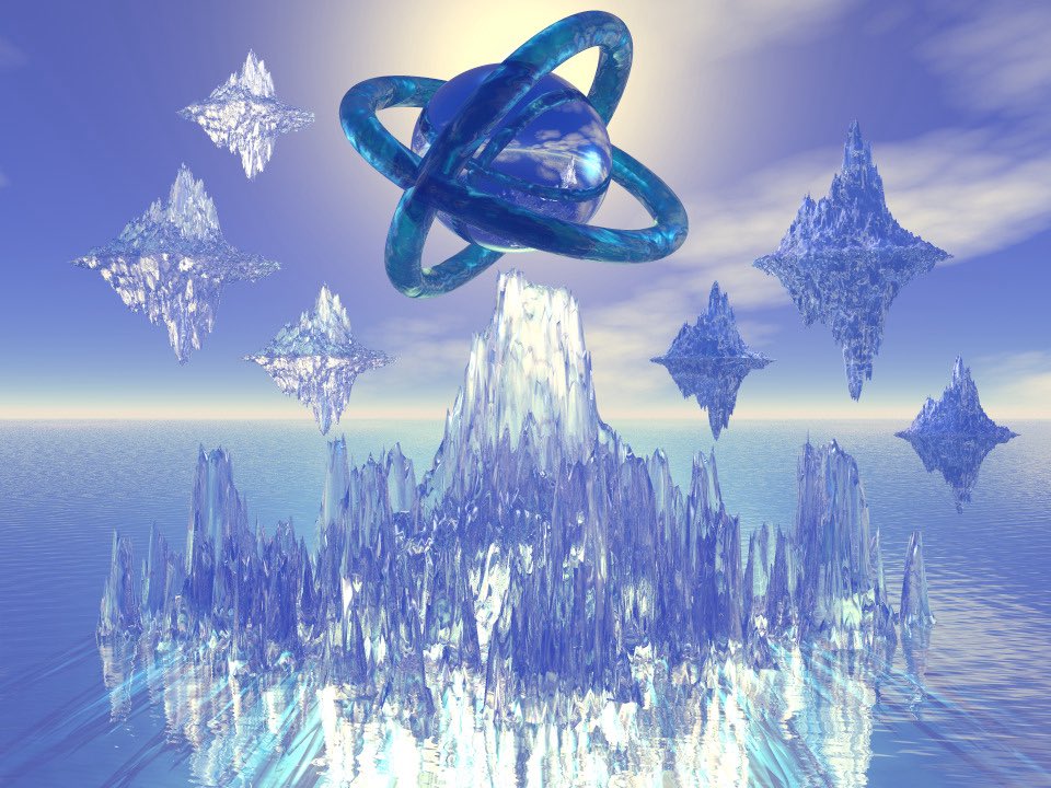 RosesWithPills's tweet photo. I made this in Bryce4 and i have ZERO clue what this is supposed to be but my friends seem to like it. I was practicing Liquid glass manipulation. https://t.co/FbPOigeiMR