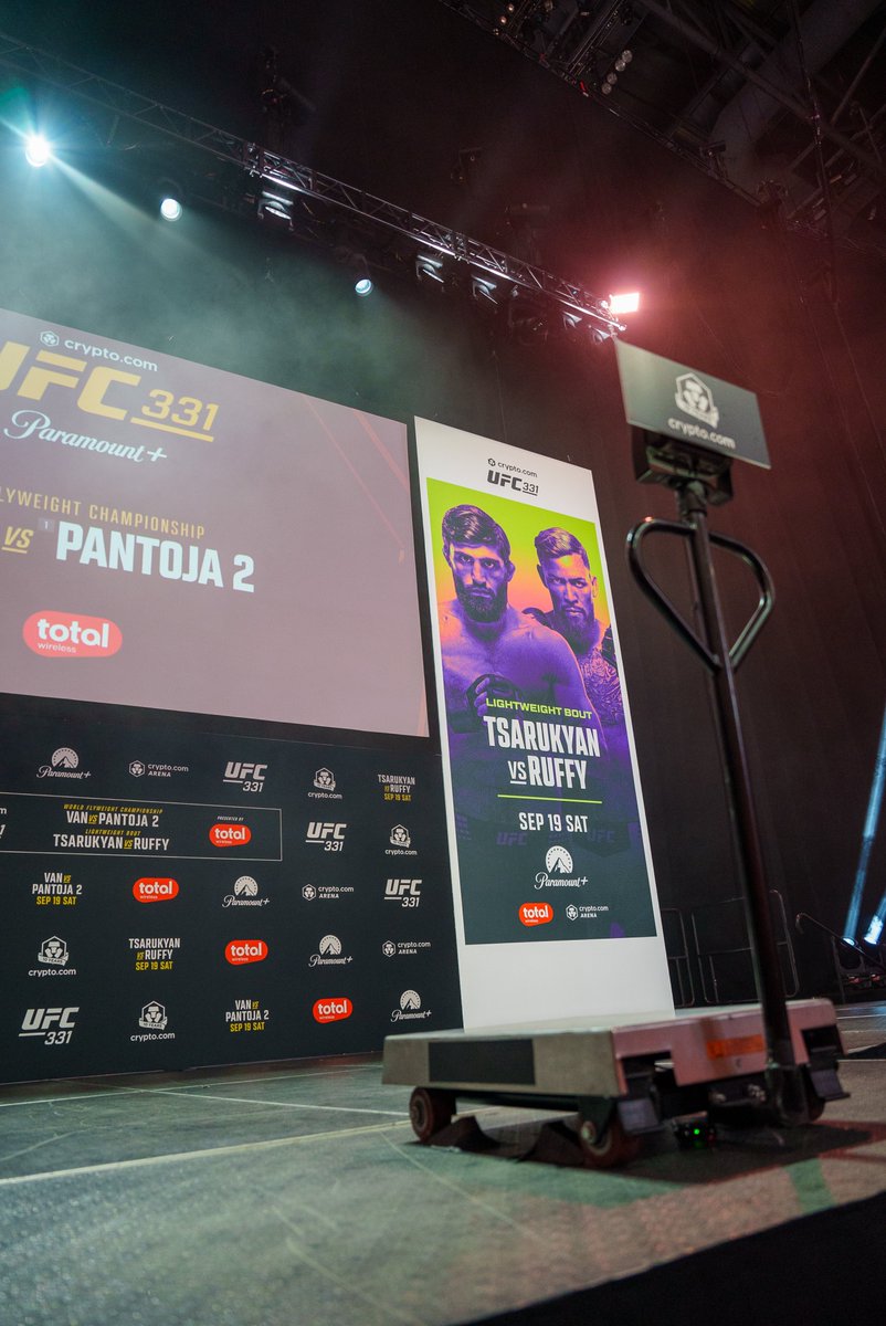 TIME FOR #CryptoCom #UFC331 faceoffs 😤

WATCH HERE ➡️ <https://t.co/usbKTAiXI7> 
 [📷](https://pbs.twimg.com/media/HSiZksUacAAaHGD.jpg) https://pbs.twimg.com/m