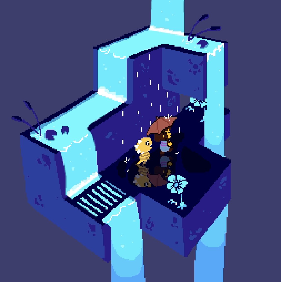 New_Genesiis's tweet photo. It’s raining somewhere else… #undertale https://t.co/NUiYKY7IC9