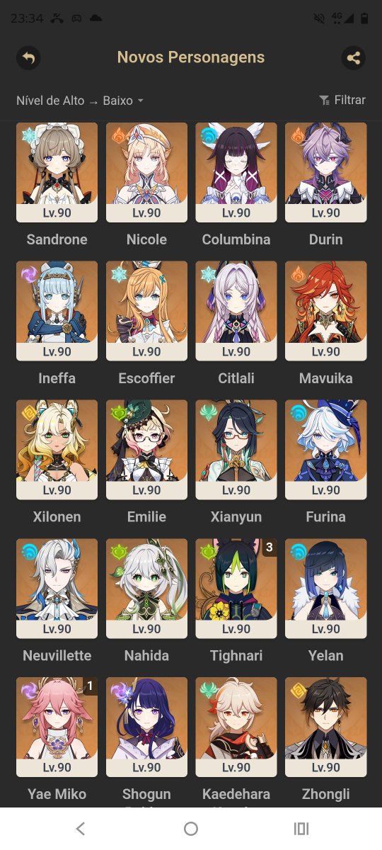 _Capitao_craft's tweet photo. @MarlonMiyako Eu montei uma conta assim  em volta da yanfei pegando tudo Sup/sub dps que podia para ela e as vezes até dps tipo Ayaka 
Mas atualmente estou em dúvida entre chiori para o teatro e dano geo 
E Varesa confronto e porque eu tenho os time https://t.co/HJSc9J8gII