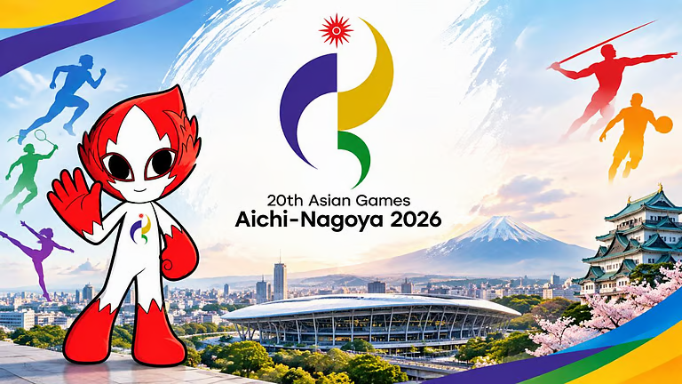 AsianGames26's tweet photo. 🇮🇳 एशियाई खेल 2026 🇯🇵

उद्घाटन समारोह
📅 19 सितंबर 2026
⏰ शाम 6:00 JST | दोपहर 2:30 IST
📍 नागोया, जापान
तारीख, समय और लाइव स्ट्रीमिंग जानकारी 👇

https://t.co/UgM6PVl4J0 https://t.co/yRwHVmnRdb