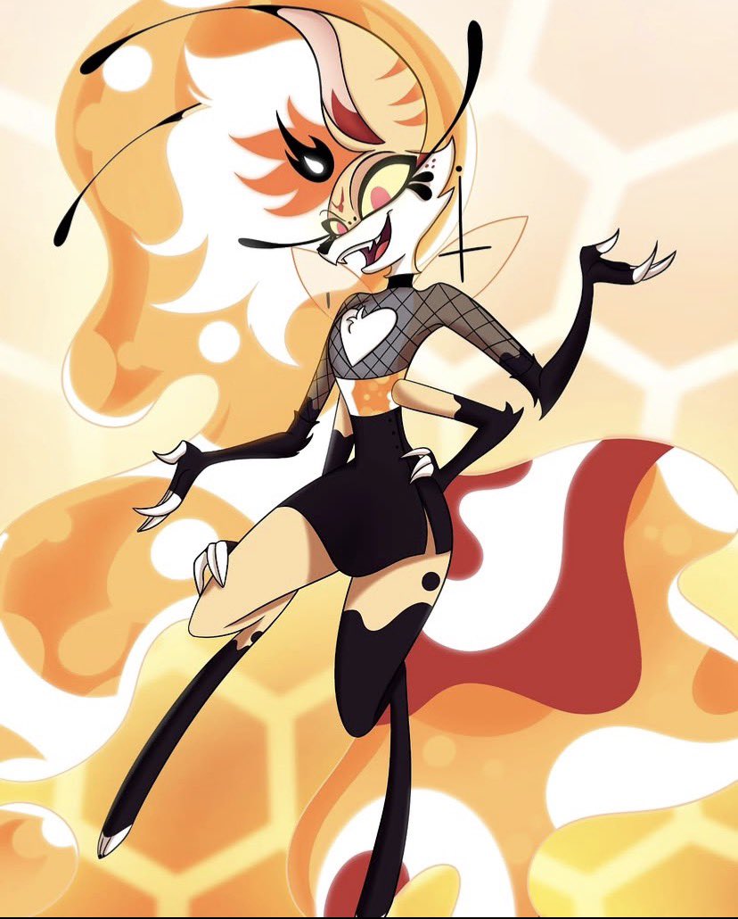 alicemseagraves's tweet photo. #Beelzeebub #Queenbee #HazbinHotel https://t.co/T2OwmU3de9