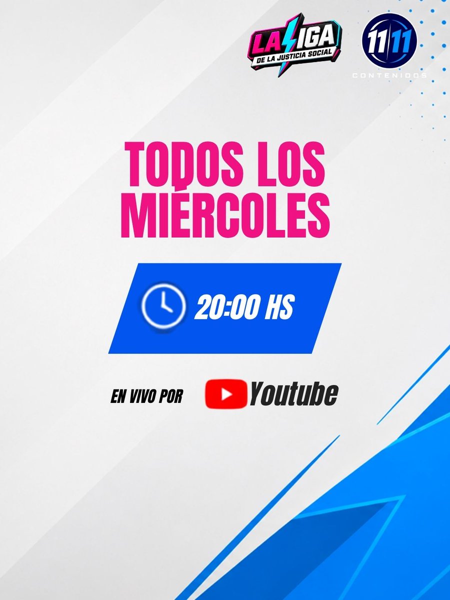 1111_Contenidos's tweet photo. Llega el finde y la temperatura sube... pero de bolsillos, ¿cómo andamos?💸

Con La Estratega Millenium repasamos cómo cierra la semana económica y nuestra soberanía. 

Escuchá La Liga de la Justicia Social todos los miércoles a las 20 hs
🔴En vivo por: https://t.co/ILyJmWn5EB https://t.co/gJqpAl5vUh