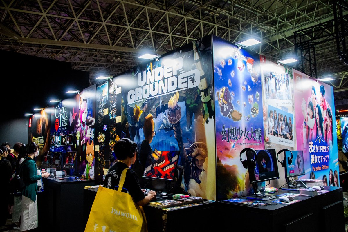 undergrounded85's tweet photo. 🗽 #TGS2026 一般公開日1日目🗽
東京ゲームショウ2026、
ついに一般公開日の開幕となりました✨
マンハッタンの地下に現れた、アメリカの歴史&文化が溢れる不思議な巨大ダンジョンを探索するADV、
『UNDERGROUNDED』は
【Hall 6 06-N04】ハピネットブースで試遊できます!
#UNDERGROUNDED #room6 https://t.co/cprmEZyeGI